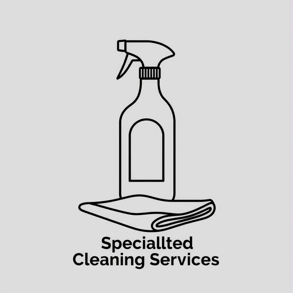 Icon representing a specialized cleaning service like window washing or carpet cleaning