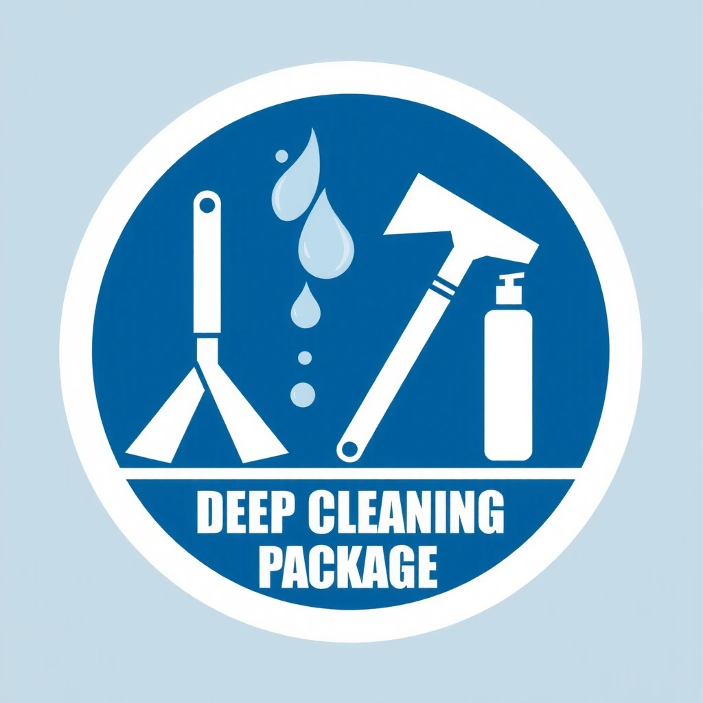 Deep cleaning package icon