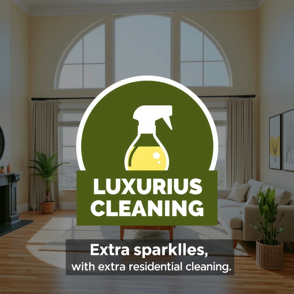 Premium residential cleaning package icon