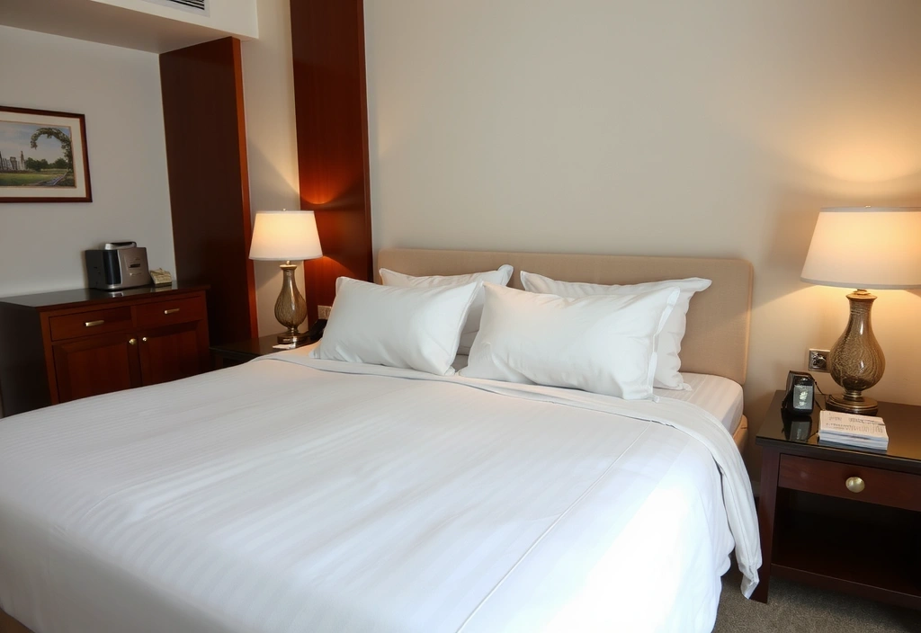 Immaculate hotel room